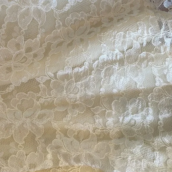 🤍Jessica McClintock Lacy Dress🤍 - Picture 8 of 13